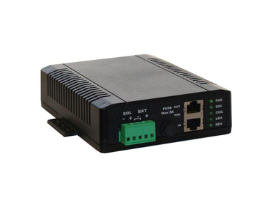 Tycon Systems TP-SCPOE-1224 - POE/Solar 8A Dual input Battery Charging Controller 12V In; 24V POE out. Up to 130W panel by TYCON SYSTEMS